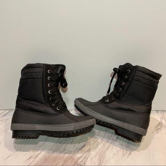 New! Pajar Selma Waterproof Black Duck Boot 9 main image 7